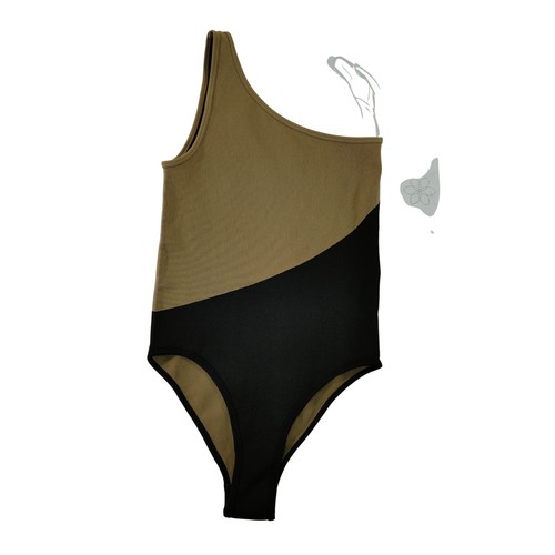 Aura one shoulder bodysuit - aura,
